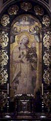 La Virgen de la Antigua, protectora de los navegantes a Indias (Catedral de Sevilla)